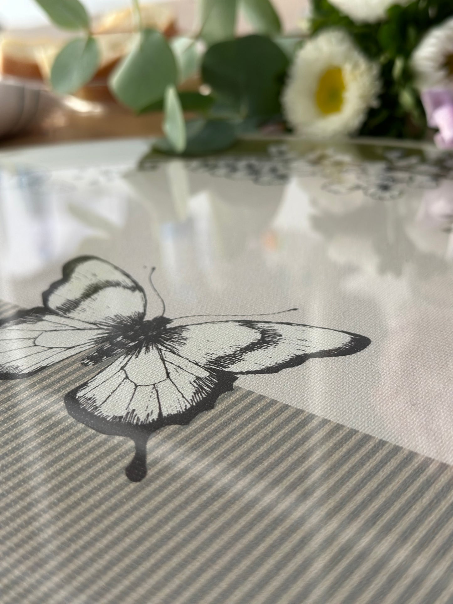 Set - 3Chic - Farfalle e Righe Verdi