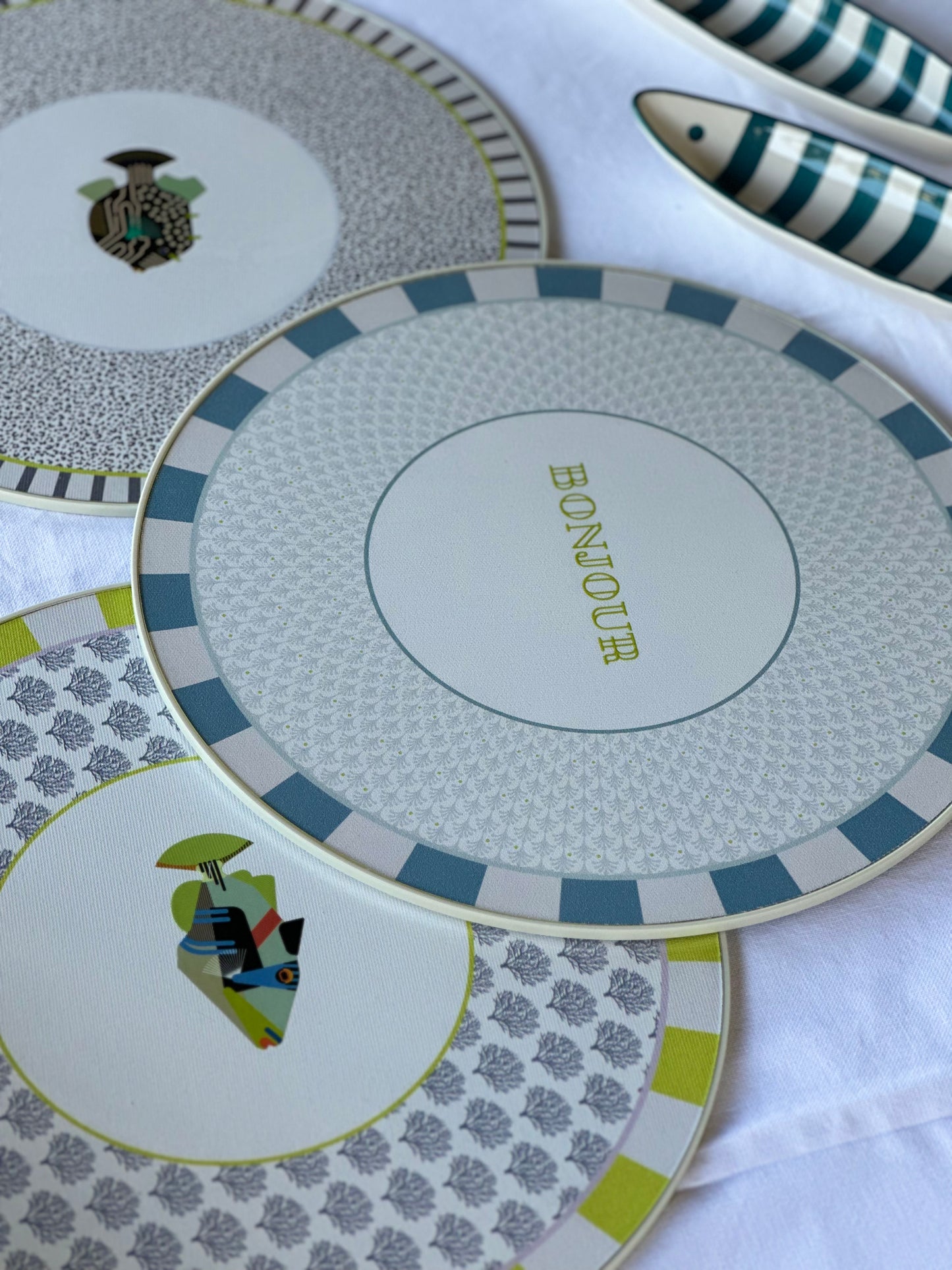 Set - 3Chic - Pesce Picasso - Grafica Coralli