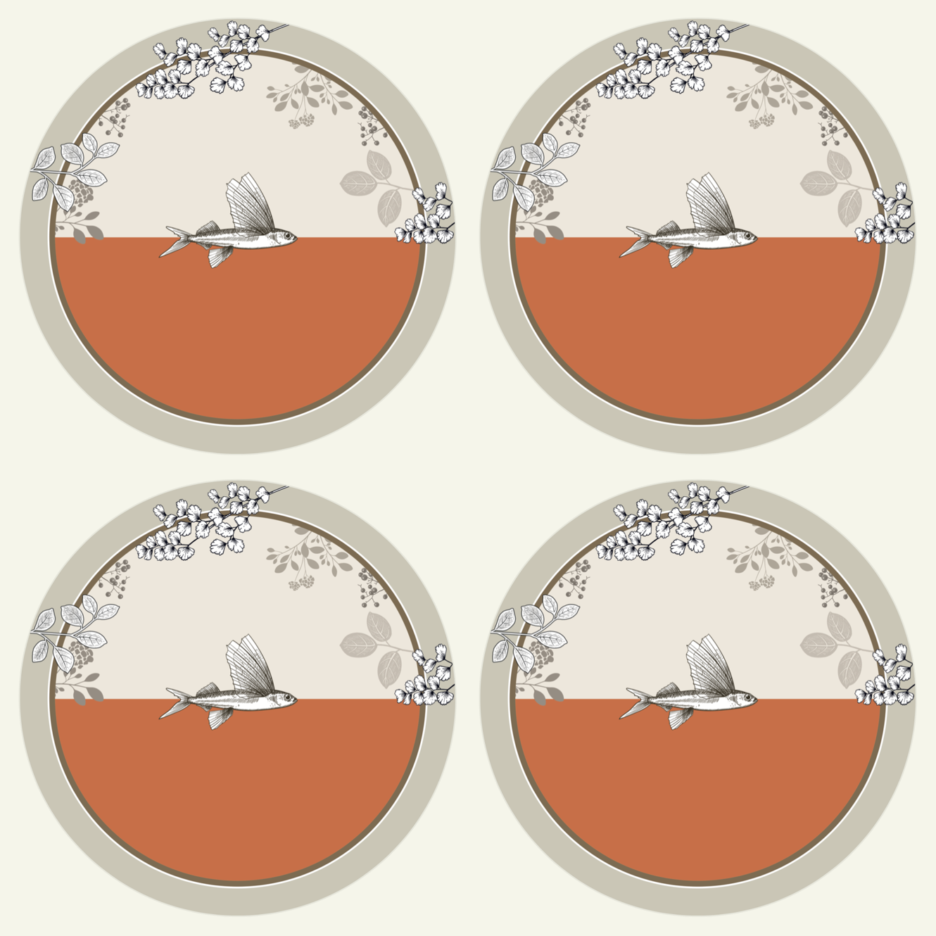 Set - 3Chic - Pesce volante