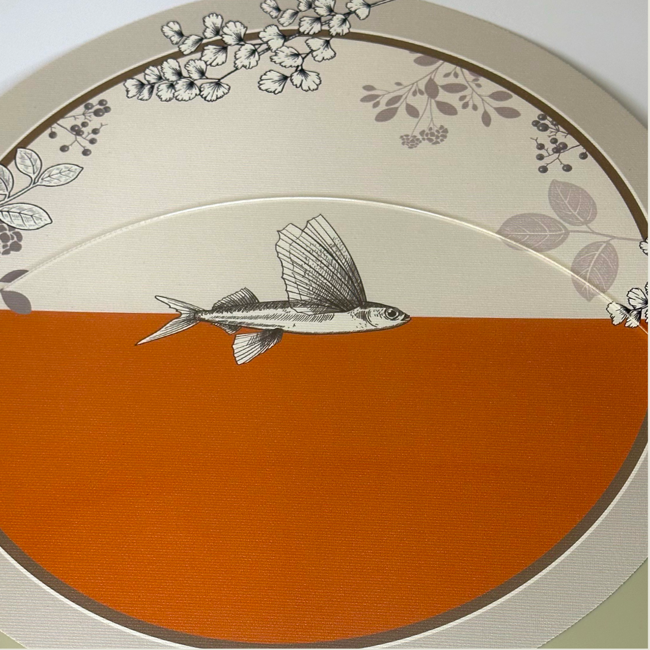 Sottopiatto - Tre Chic - Pesce volante