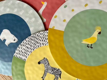 Sottopiatto Happy Kids - Aldo il pappagallo