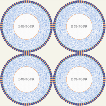 Set - 3Chic - Bonjour - Grafica Floreale