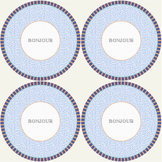 Set - 3Chic - Bonjour - Grafica Floreale