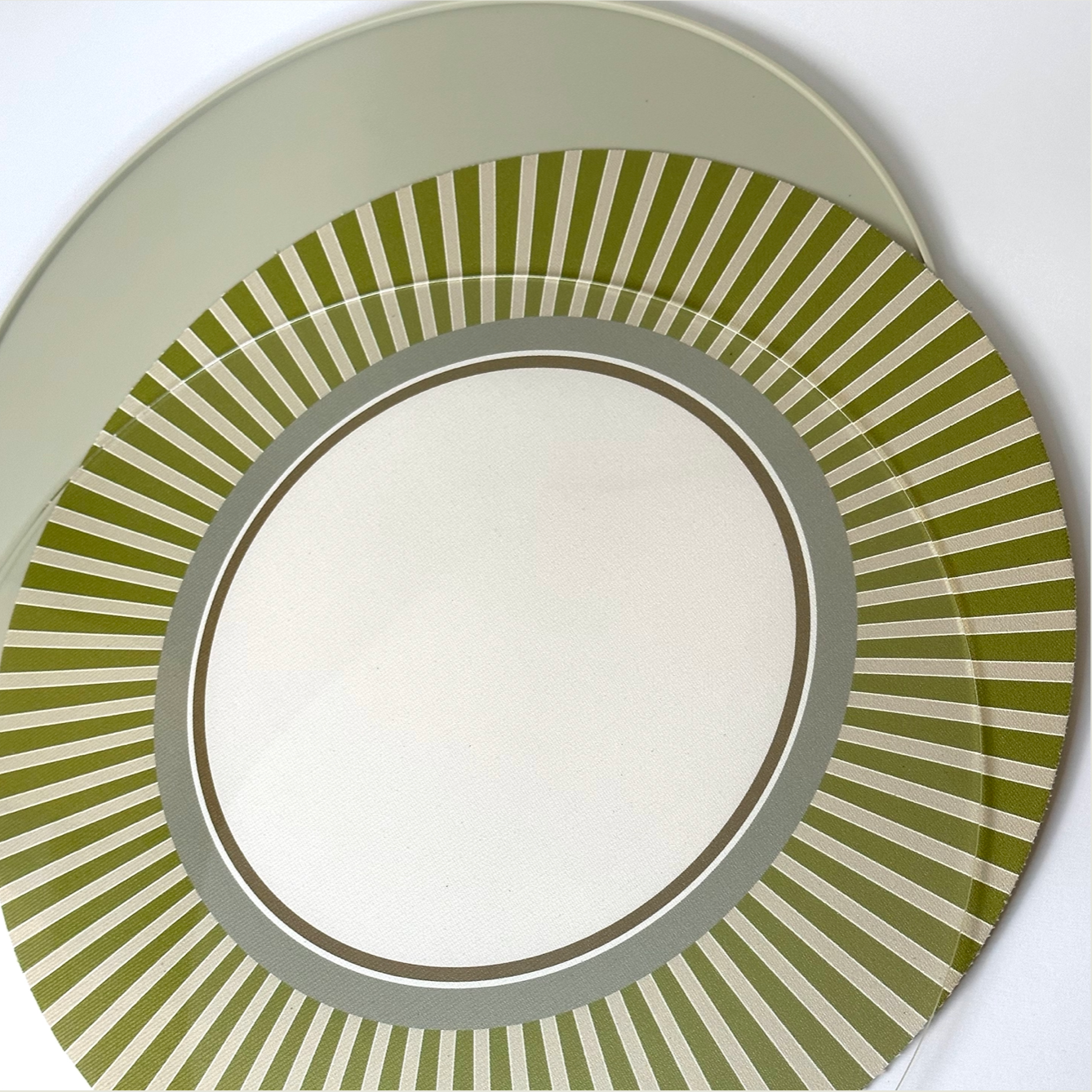 Set - Tre Chic - Farfalle e Righe Verdi